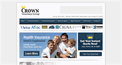 Desktop Screenshot of crowninsgroup.com
